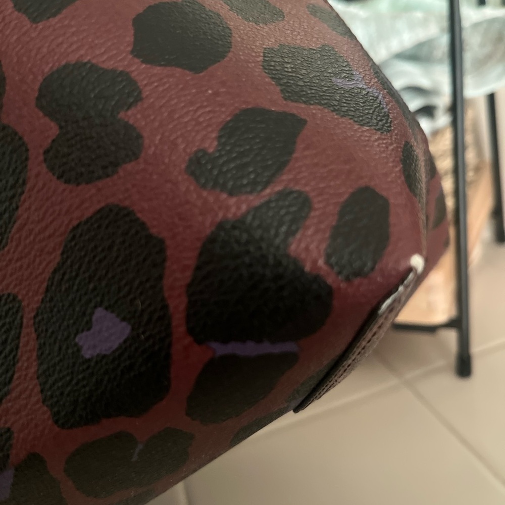Coach city tote Leopard-Print Tote - Picture 8 of 10